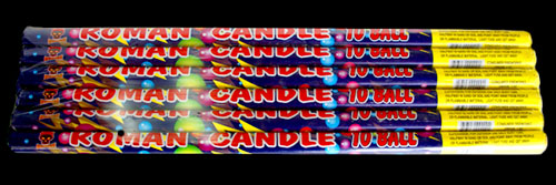 Roman Candle 10 ball